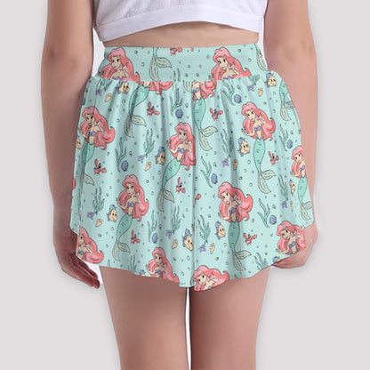 Under the Sea Girls' Sports Culottes