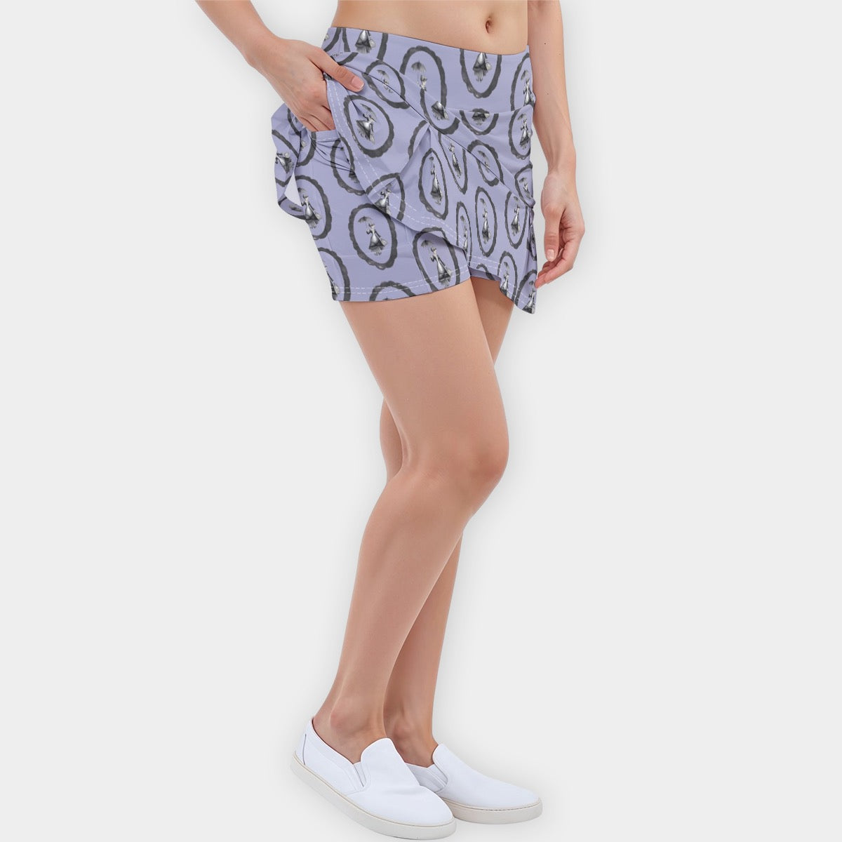 Mary Frame Women's  Active Skort With Inner Shorts