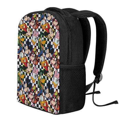 Checkered Friends Backpack