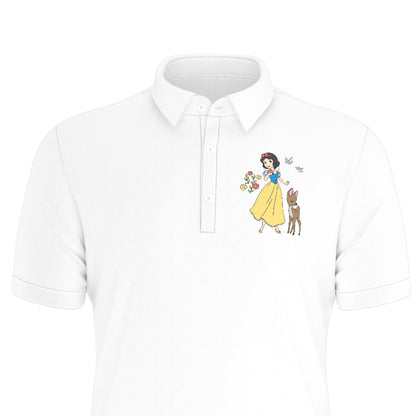 The Fairest Princess Men's Stretch Collar Polo Shirt