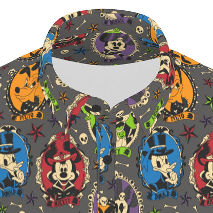 Not So Scary Cameos Men's Stretch Collar Polo Shirt