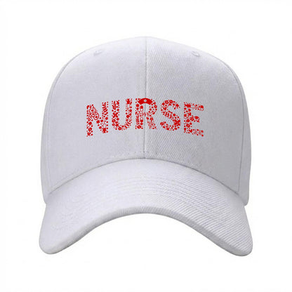 Nurse Icon Curved Brim Baseball Cap