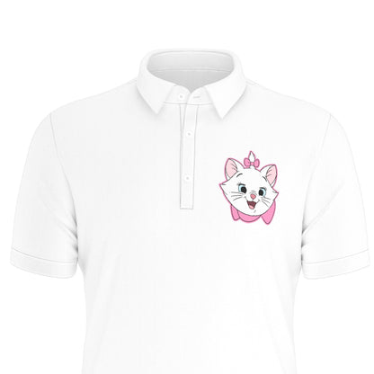 Marie Men's Stretch Collar Polo Shirt