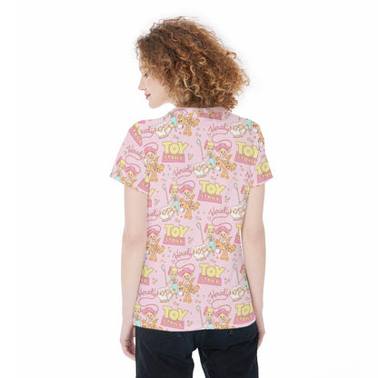 Pink Girl Toys Women‘s t-Shirt