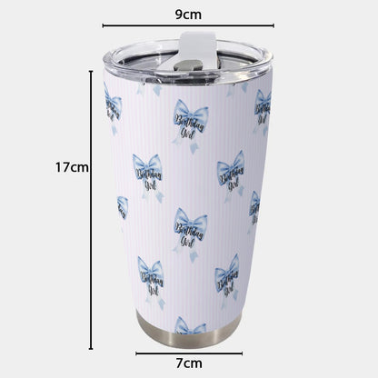 Birthday Girl Bow Tumbler 20oz