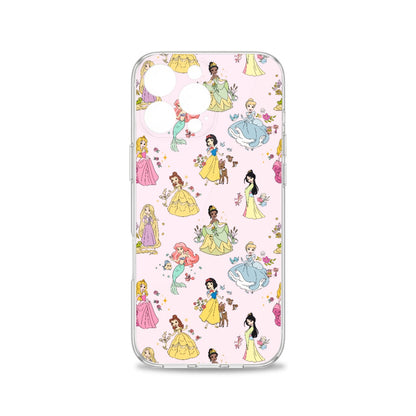 Princess iPhone 16 Series Mobile Phone Case