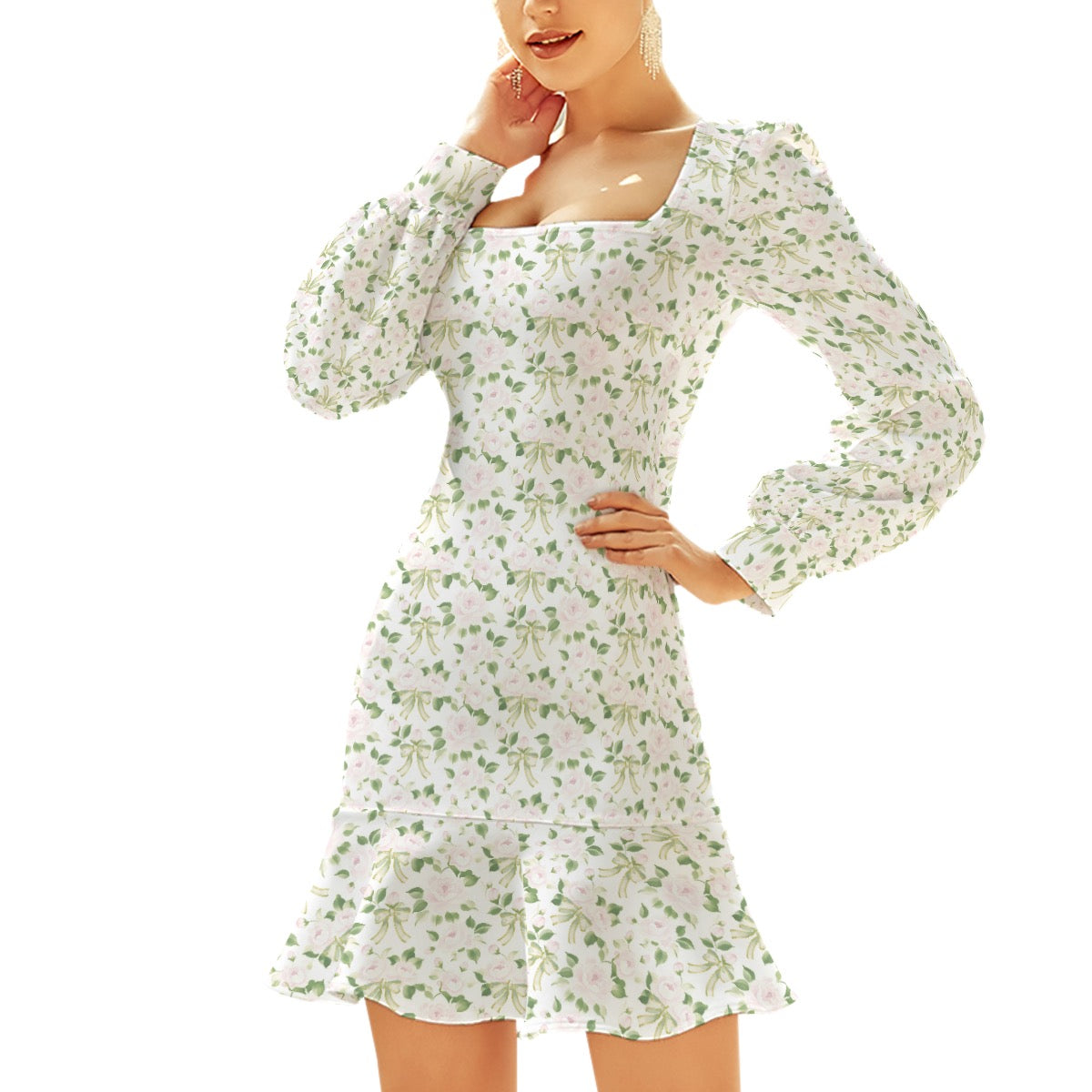 Camilla Women's Ruffle Hem Dress