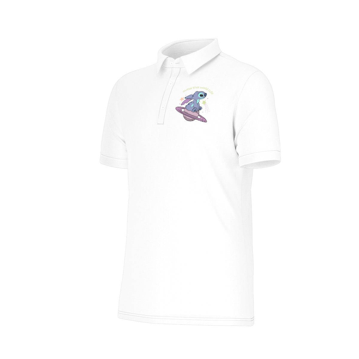 Alien Men's Stretch Collar Polo Shirt