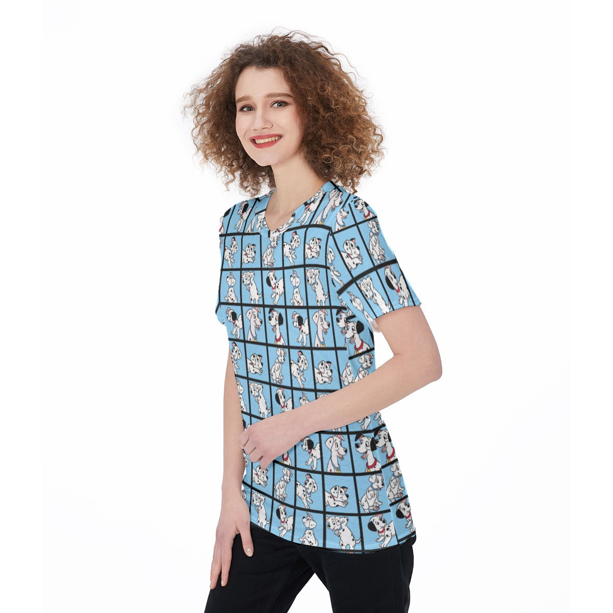 Darling Bunch Women's O-Neck T-Shirt|180 GSM Jersey