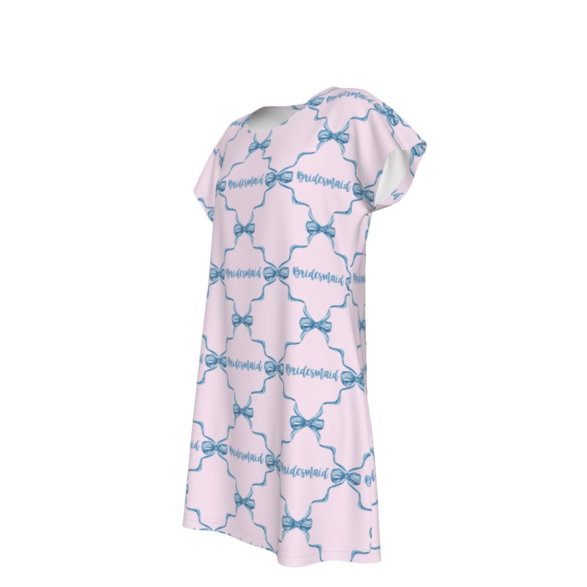Bridesmaid Women's Short Sleeve Dress