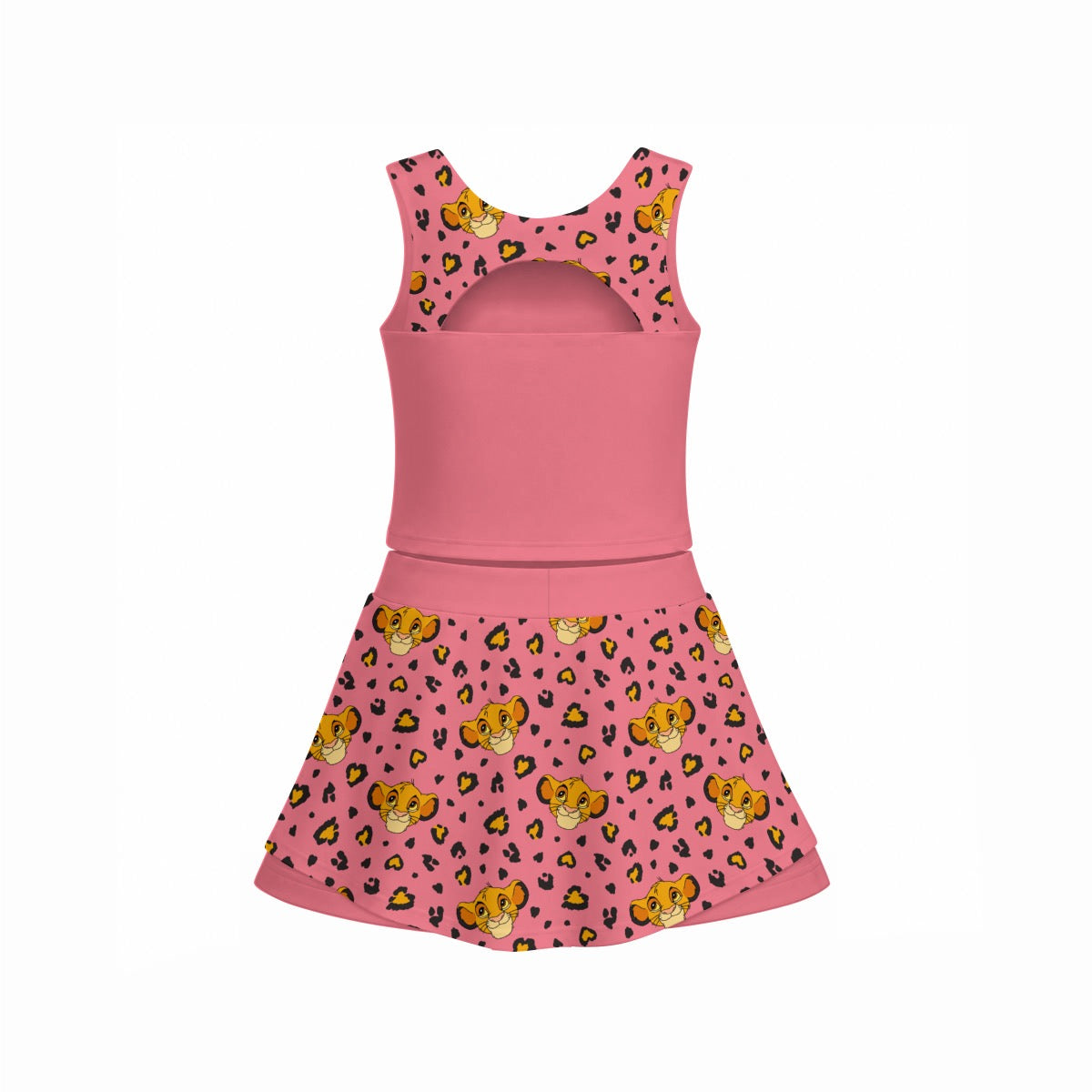 Roar Panel Women's Sports Tank & Skort Set
