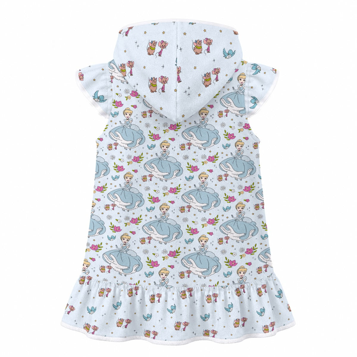 Cindy Girls' Hooded Beach Cover-Up