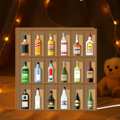 Liquor Cabinet Light Box
