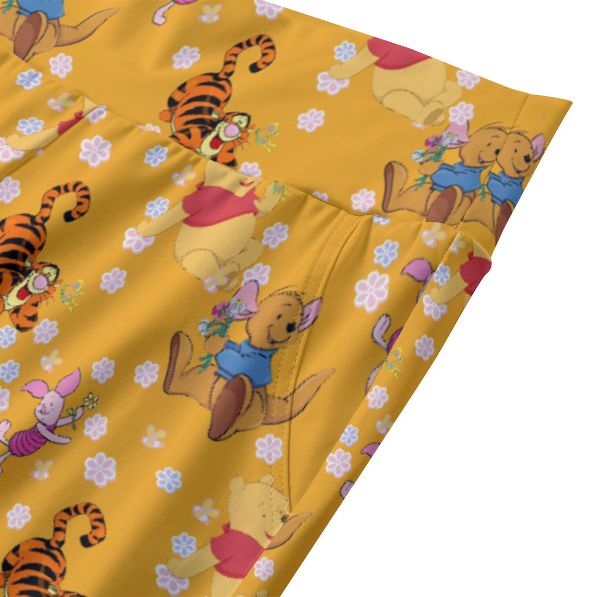 Floral Winnie & Friends Women's Yoga Pants