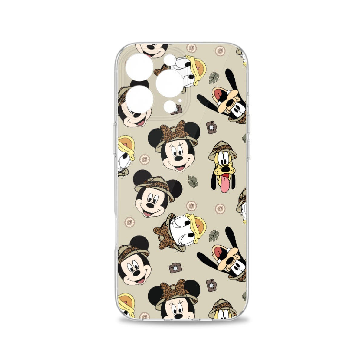 Safari Faces iPhone 16 Series Mobile Phone Case