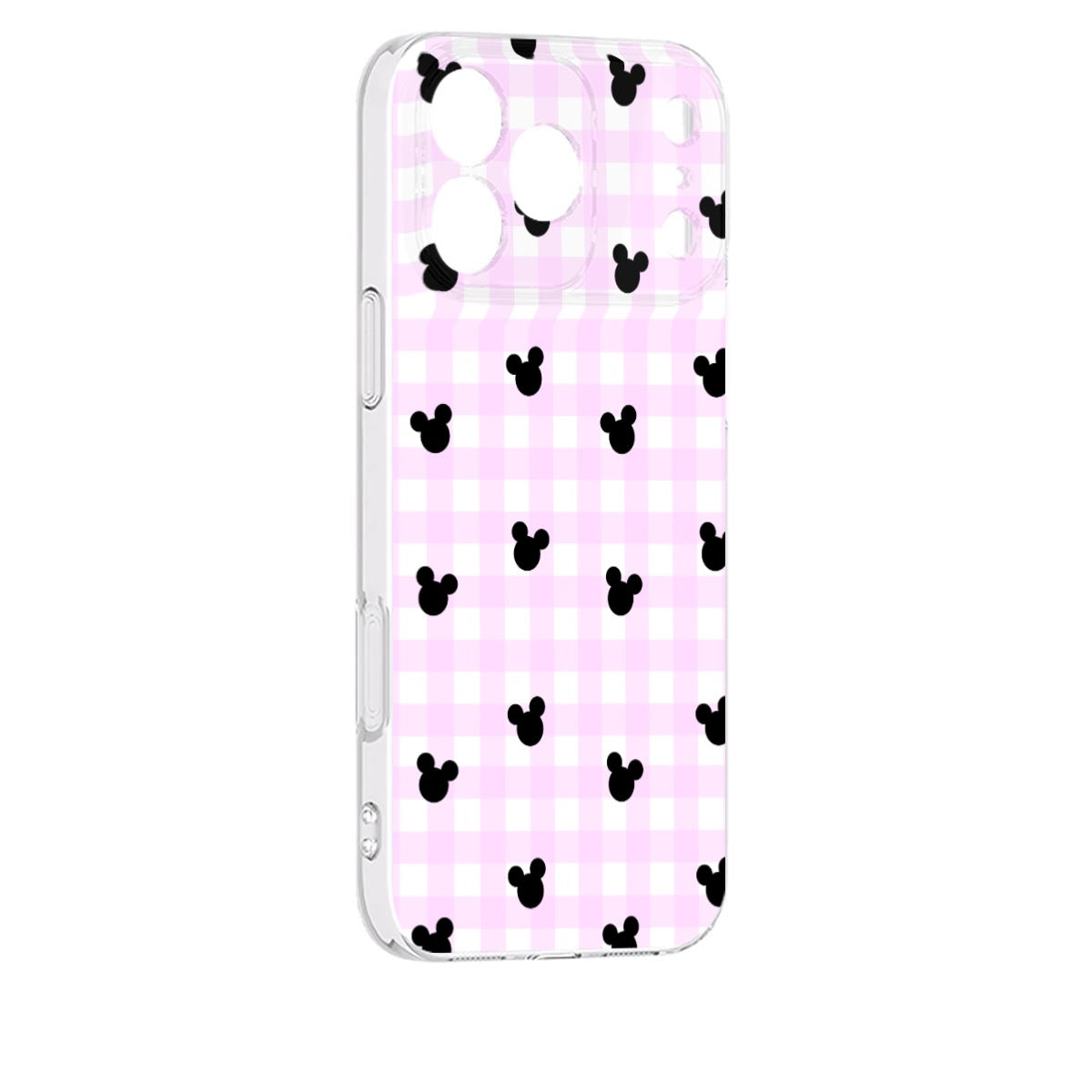 Bright Pink Gingham iPhone 17 Series Mobile Phone Case