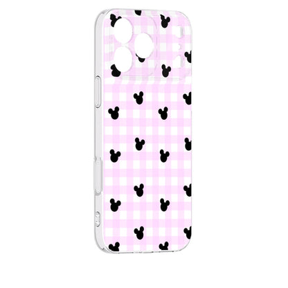 Bright Pink Gingham iPhone 17 Series Mobile Phone Case