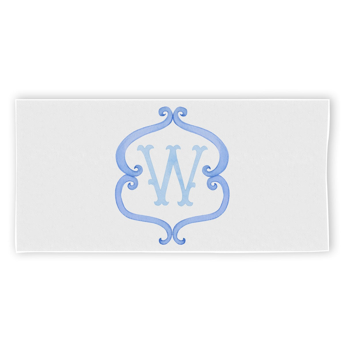 W Monogram Towel
