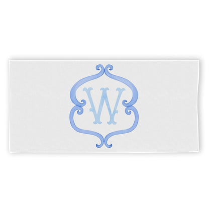 W Monogram Towel