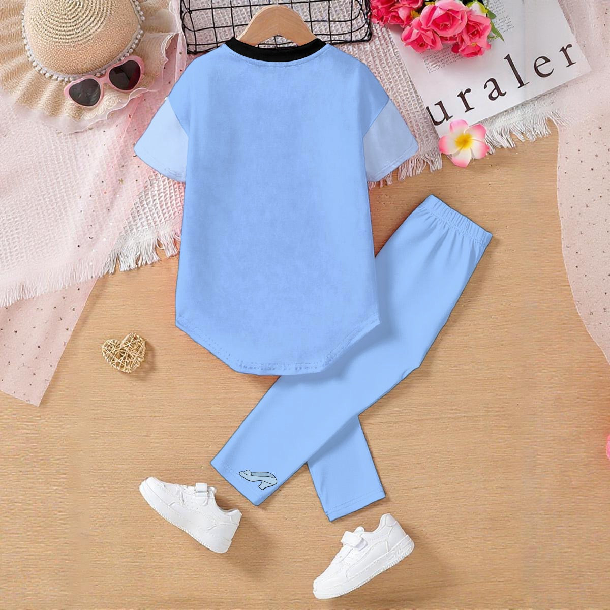 Cindy Bounding Kids' Casual Top and Pants Set