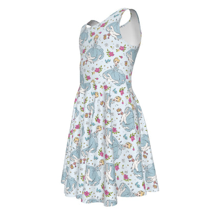 Cindy Kid's Sleeveless Vest Dress