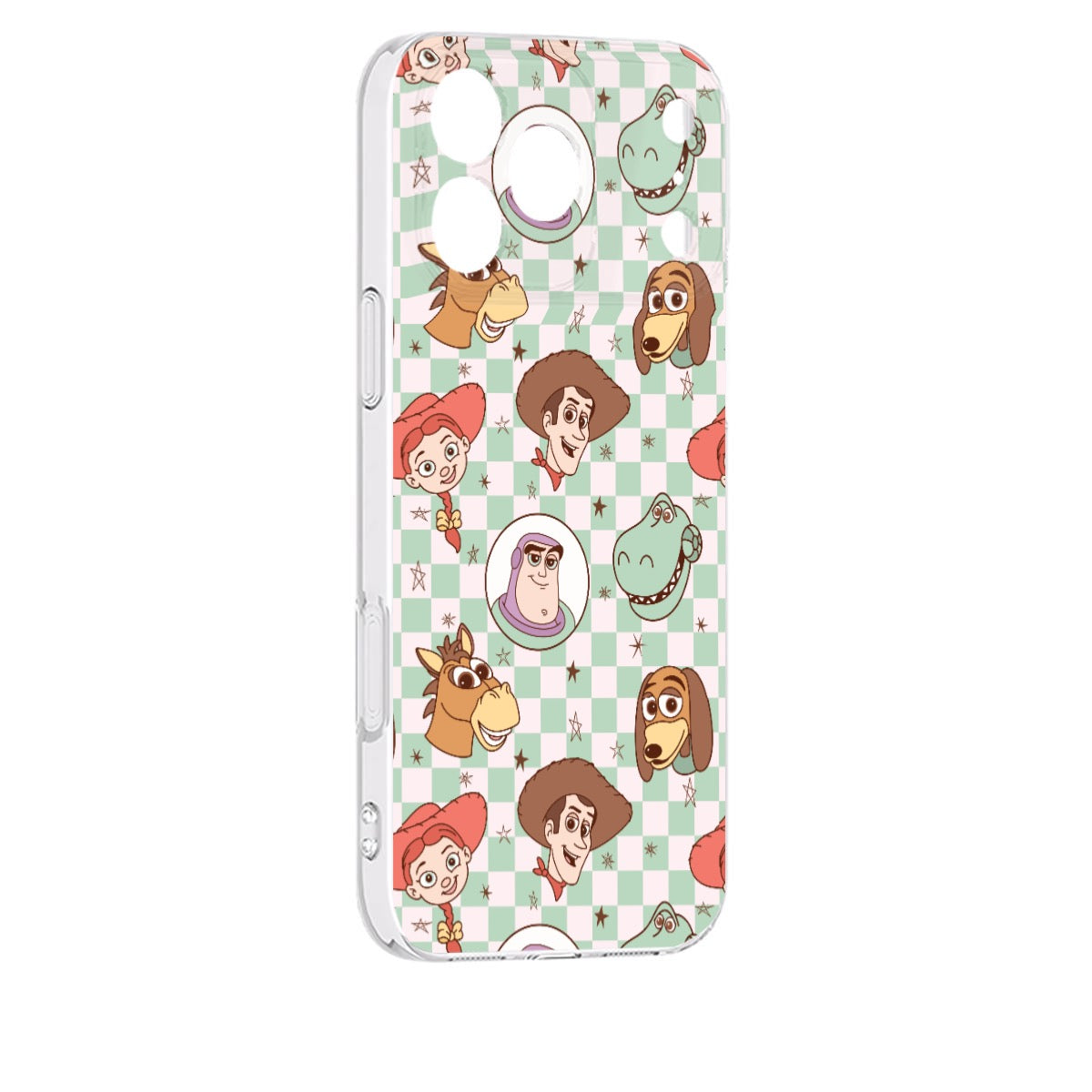 Checkered TS iPhone 17 Series Mobile Phone Case