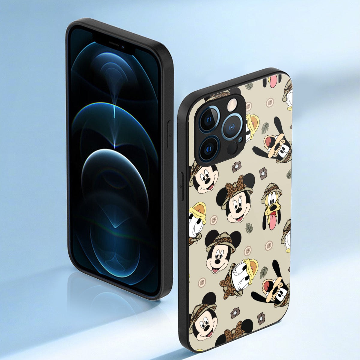Safari Faces iPhone 13 Series Mobile Phone Case | Glass