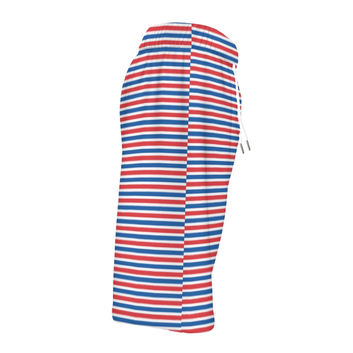 RWB Stripe Men‘s Beach Shorts With Lining