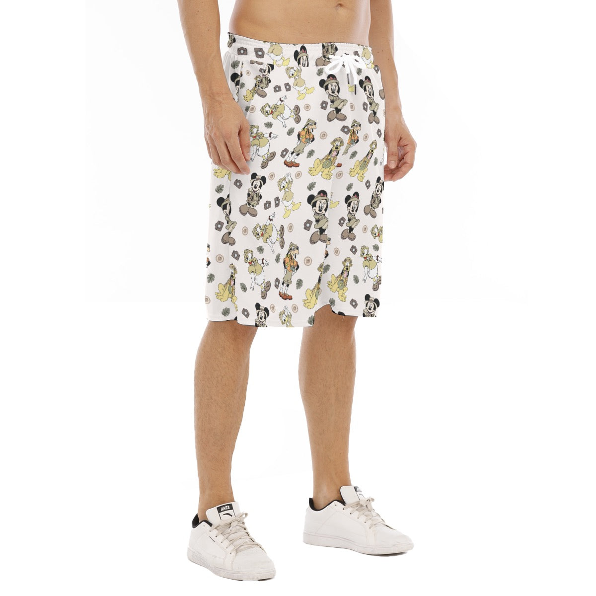 Safari Men's Tether Loose Shorts With Pocket