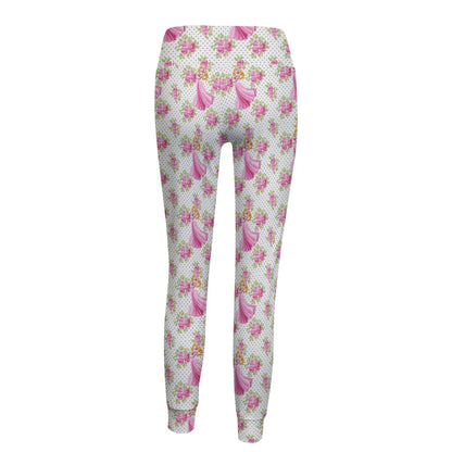 Floral Aurora Women's Yoga Pants