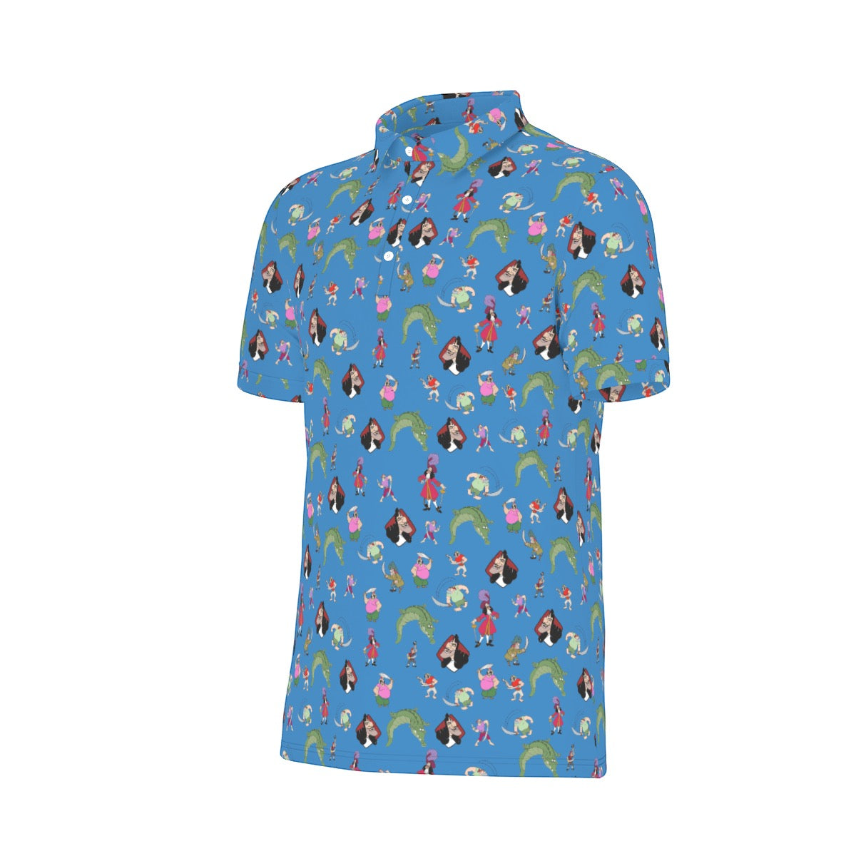 Hook & Croc Men's Stretch Collar Polo Shirt