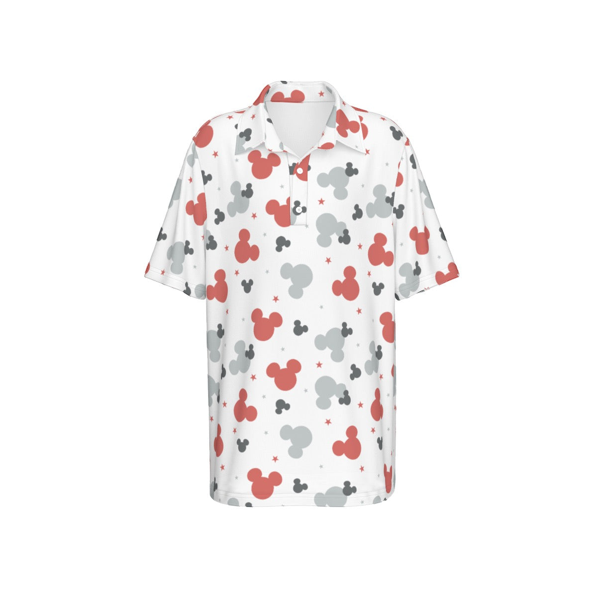 Red & Gray MM Boys Polo Collar Jersey |210GSM