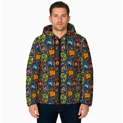 Not So Spooky Cameos Unisex Warm Hooded Jacket