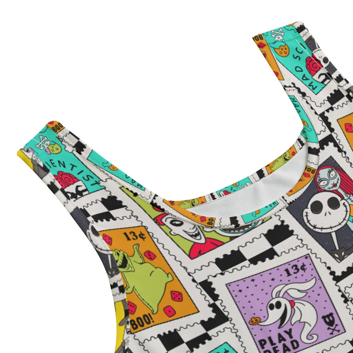 NBC Checkered Stamps Women's Yoga Set