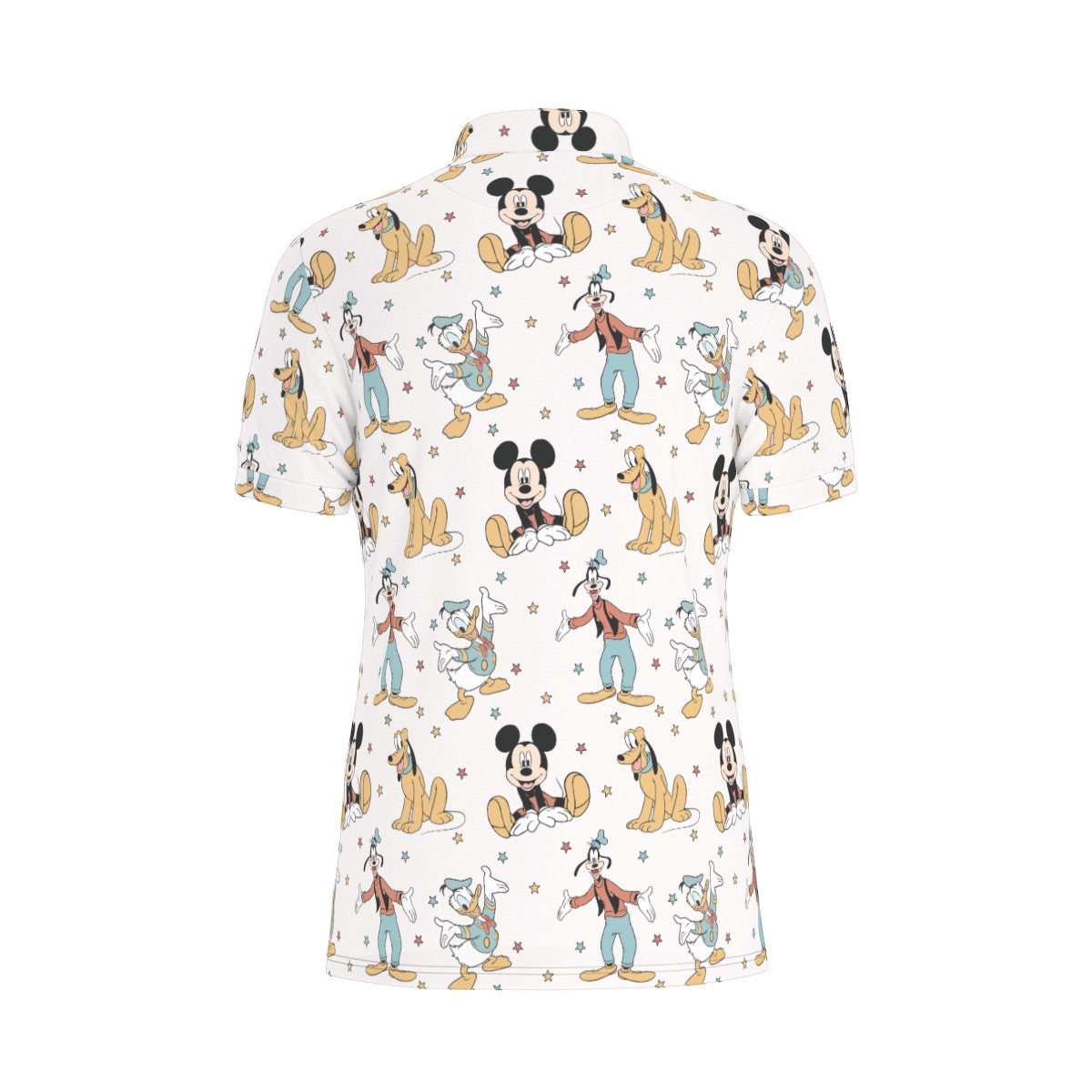 MM & Friends Men's Stretch Collar Polo Shirt