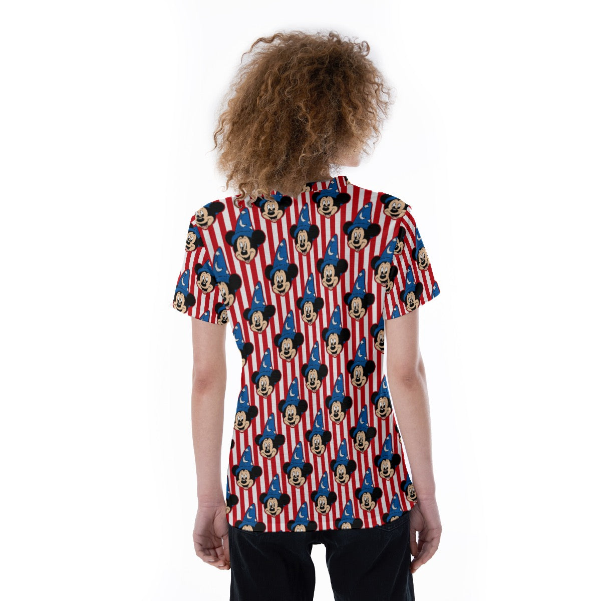 Sorcerer Stripes V-neck Women's T-shirt