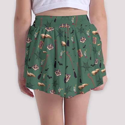 Green Wizard Girls' Sports Culottes