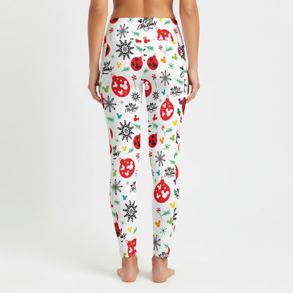 MM Ornaments Women's High Waist Leggings With Side Pocket