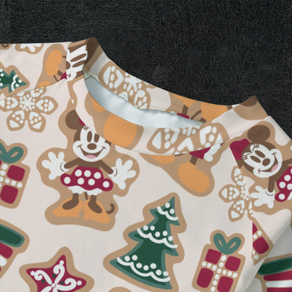 Christmas Cookies Kid's Raglan Sleeve Pajama Set