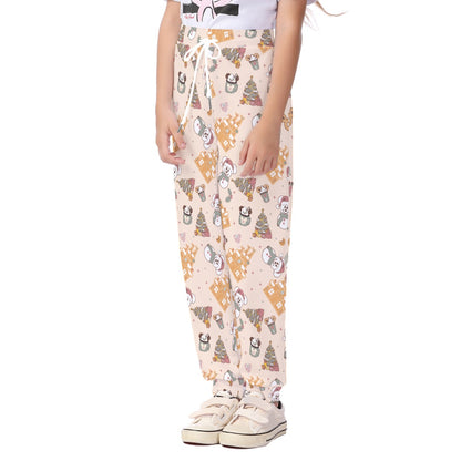 Snowman MM and Cookie Castle Kid's Casual Pants