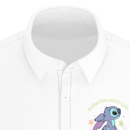 Alien Men's Stretch Collar Polo Shirt
