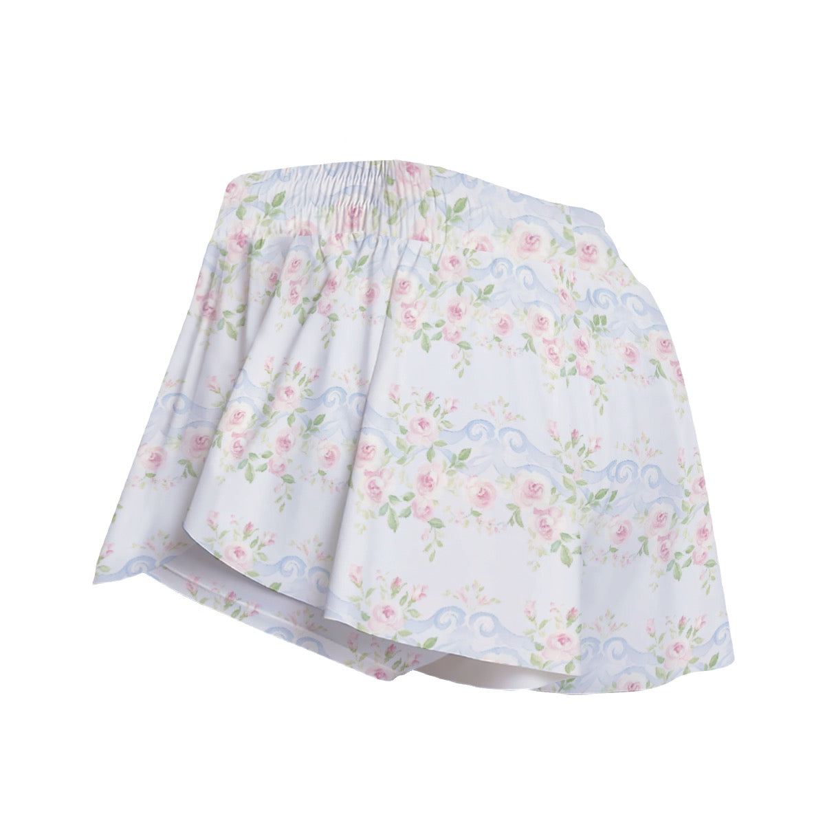 Grandmillenial Roses Women's Sport Skorts With Pocket