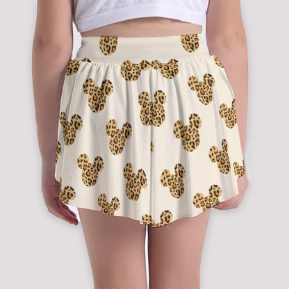 Leopard MM Girls' Sports Culottes