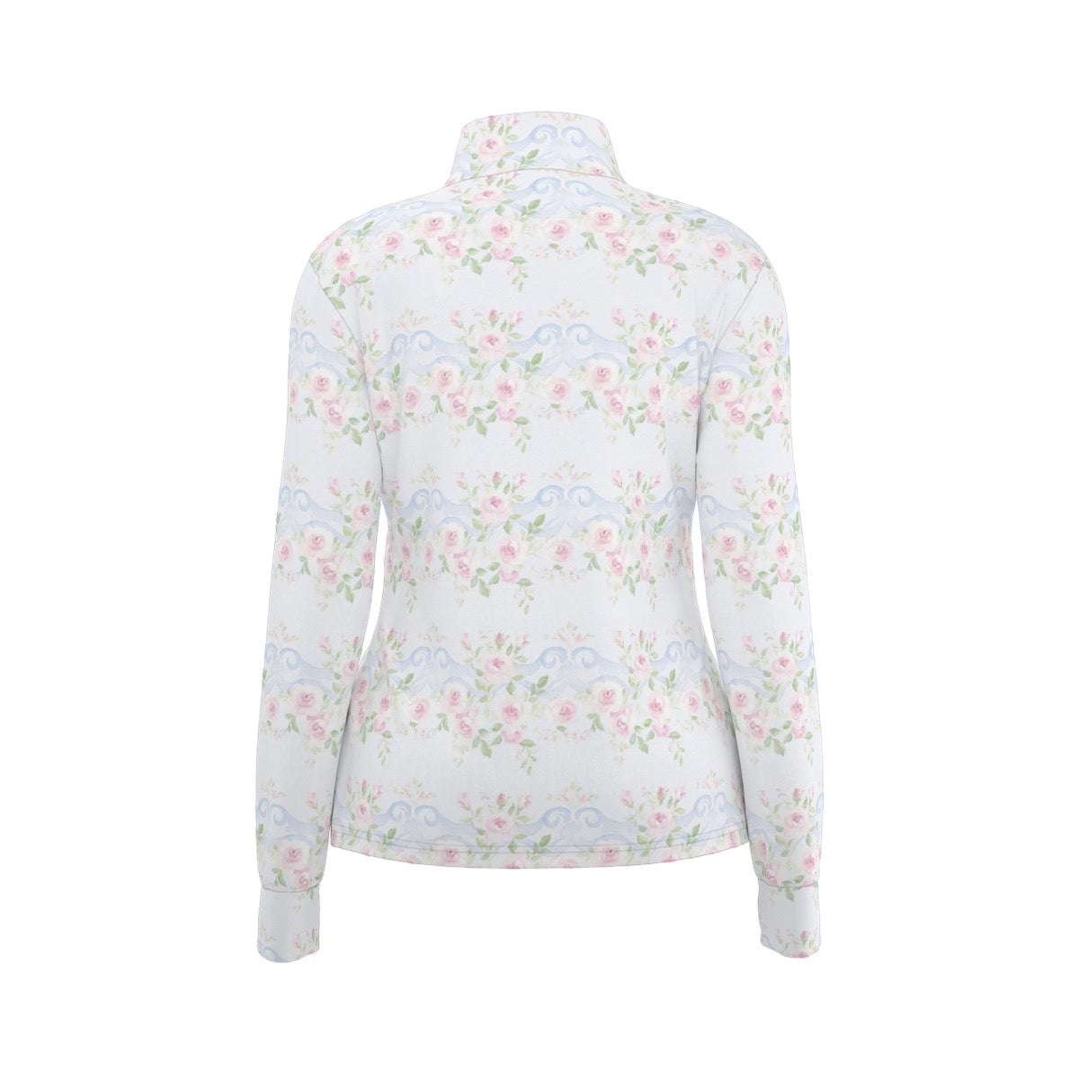 Grandmillenial Roses Women's Long Sleeve Thumbhole Jacket