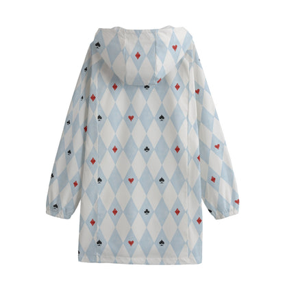 Alice Suited Unisex Windbreaker Long Jacket