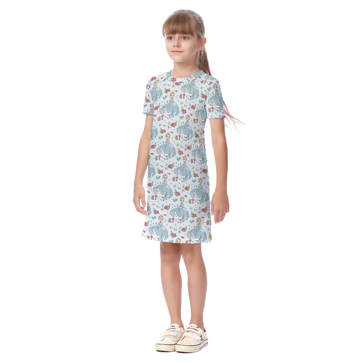 Cindy Kid's Short Sleeve Dress