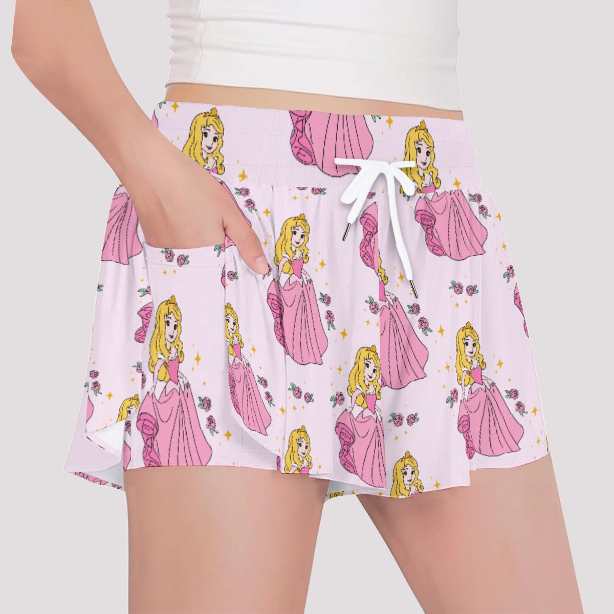 Briar [smaller Print] Girls' Sports Culottes