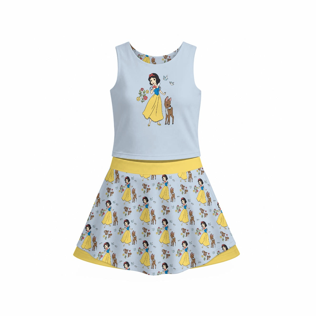 The Fairest One of All Women's Sports Tank & Skort Set