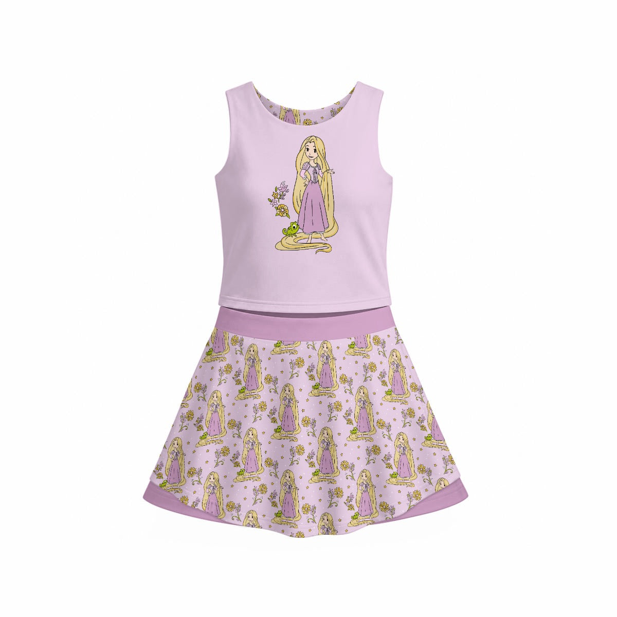 The Tower Princess Women's Sports Tank & Skort Set