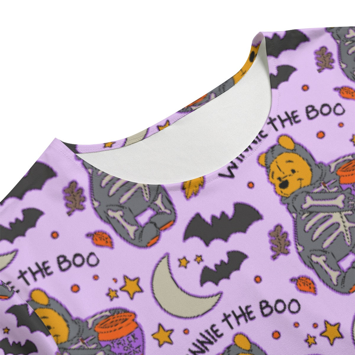 Winnie the Boo [purple] Women's T-shirt Set With Short Sleeve